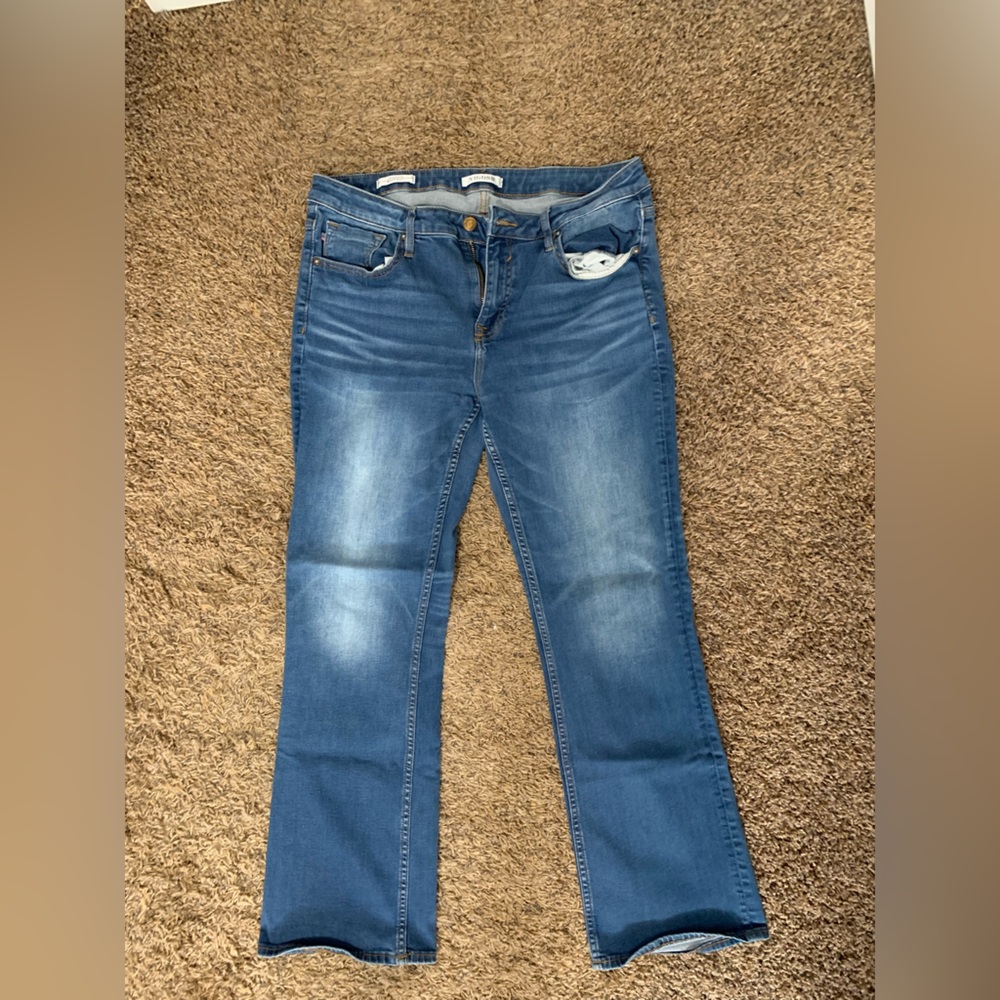 Vigoss Women's Boot Cut Jeans in Blue